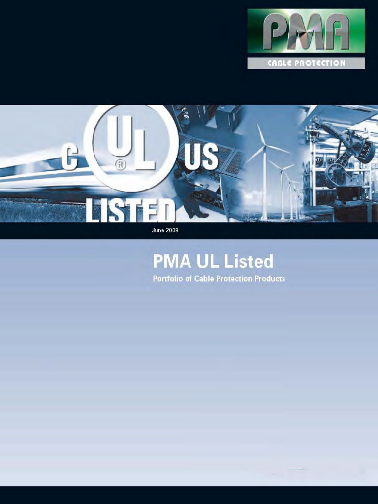 PMA Cable Protection Solutions Overview | PDF | Electrical Resistance ...