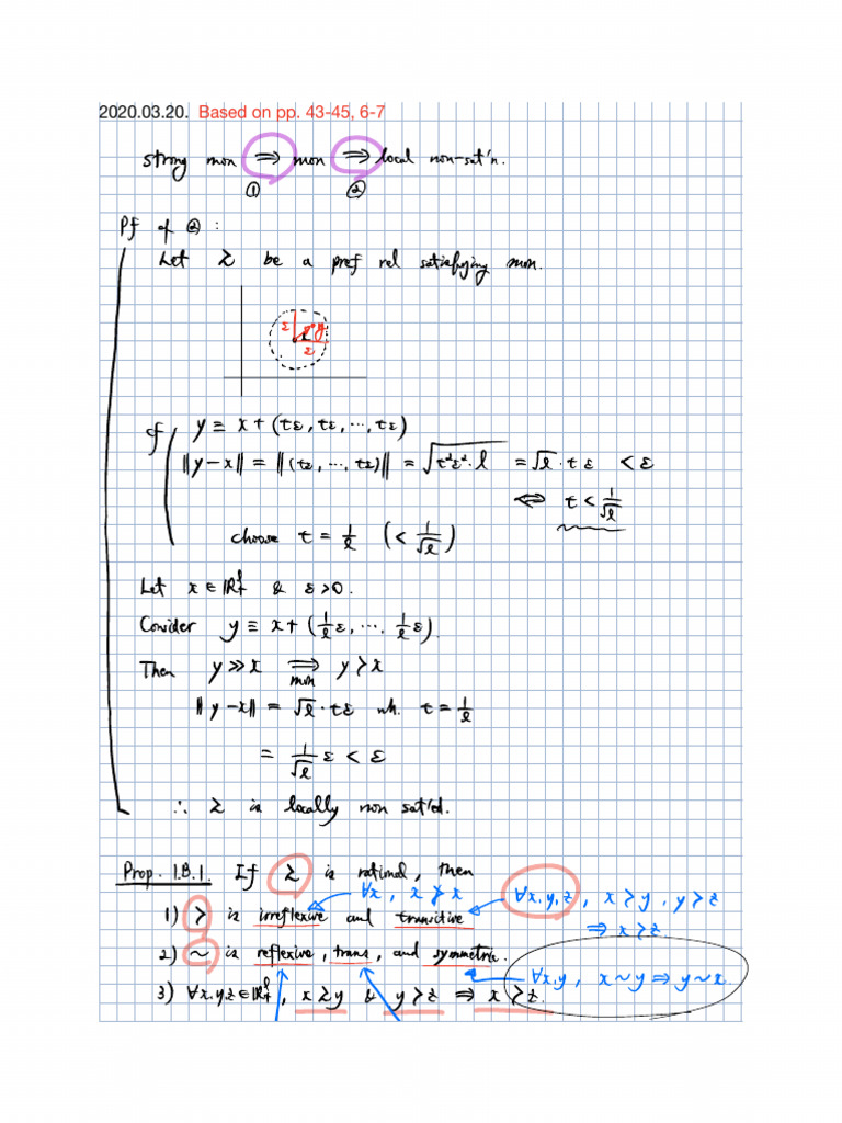 Lecture Notes 2020.03.20 (Lecture 2) | PDF