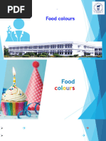 FSSAI Regulations on Food Colours | PDF | Fruit Preserves | Confectionery