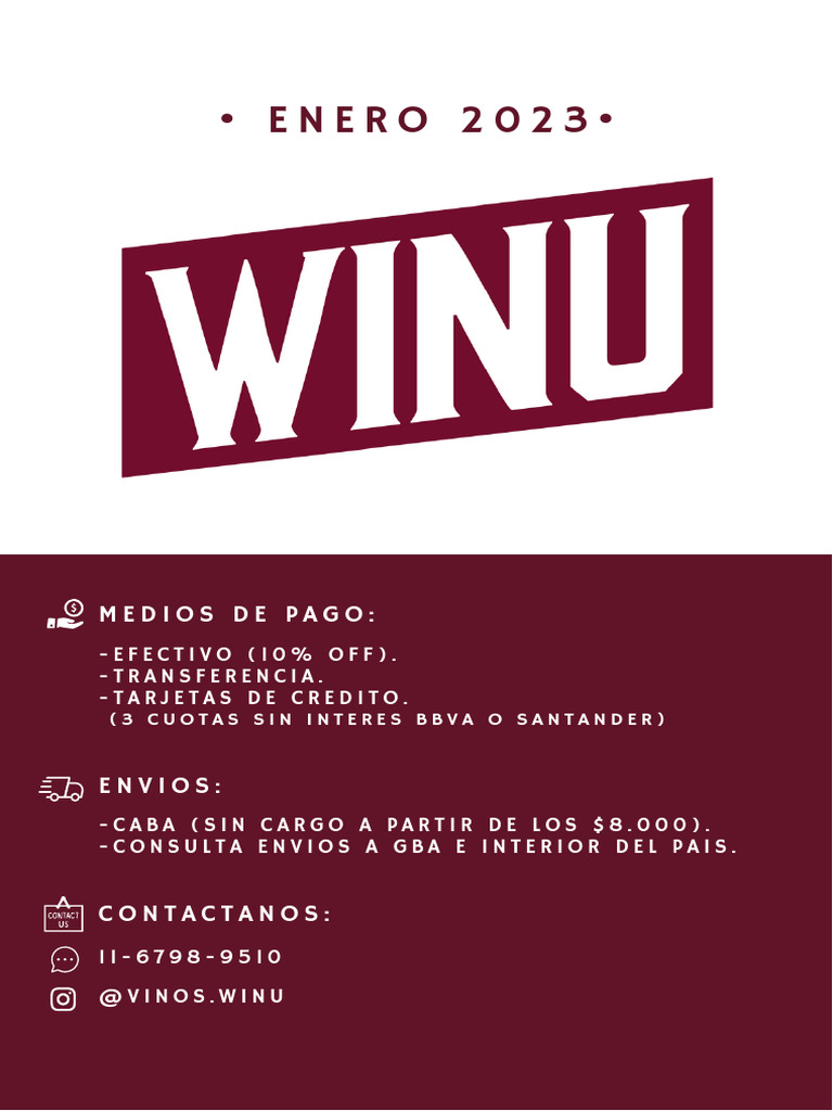 Winu Enero HLD | PDF | Vino italiano | Viticultura