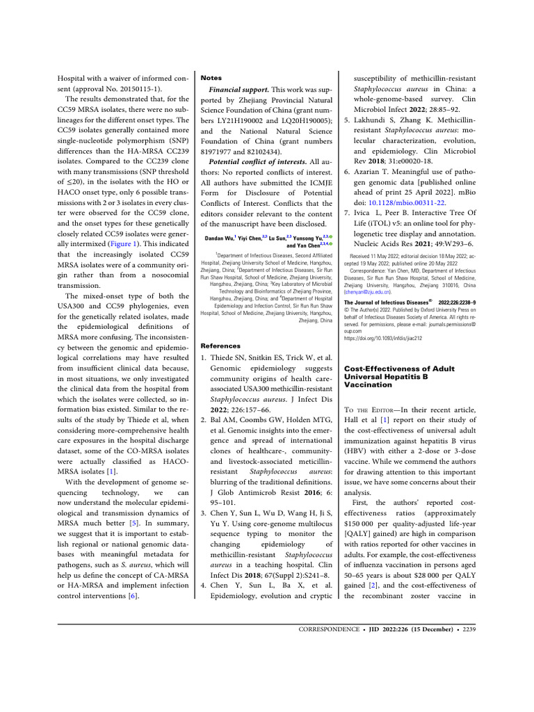 Cost-Effectiveness of Adult Universal Hepatitis B Vaccination | PDF ...