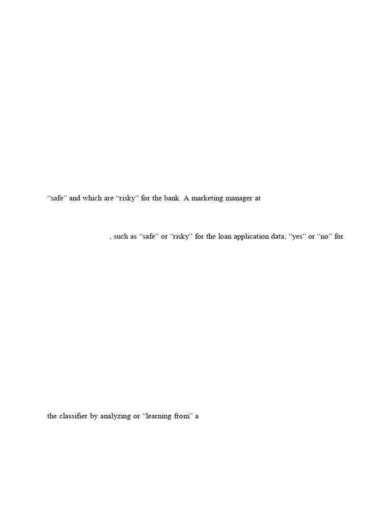 Understanding Data Classification Techniques | PDF | Cross Validation ...