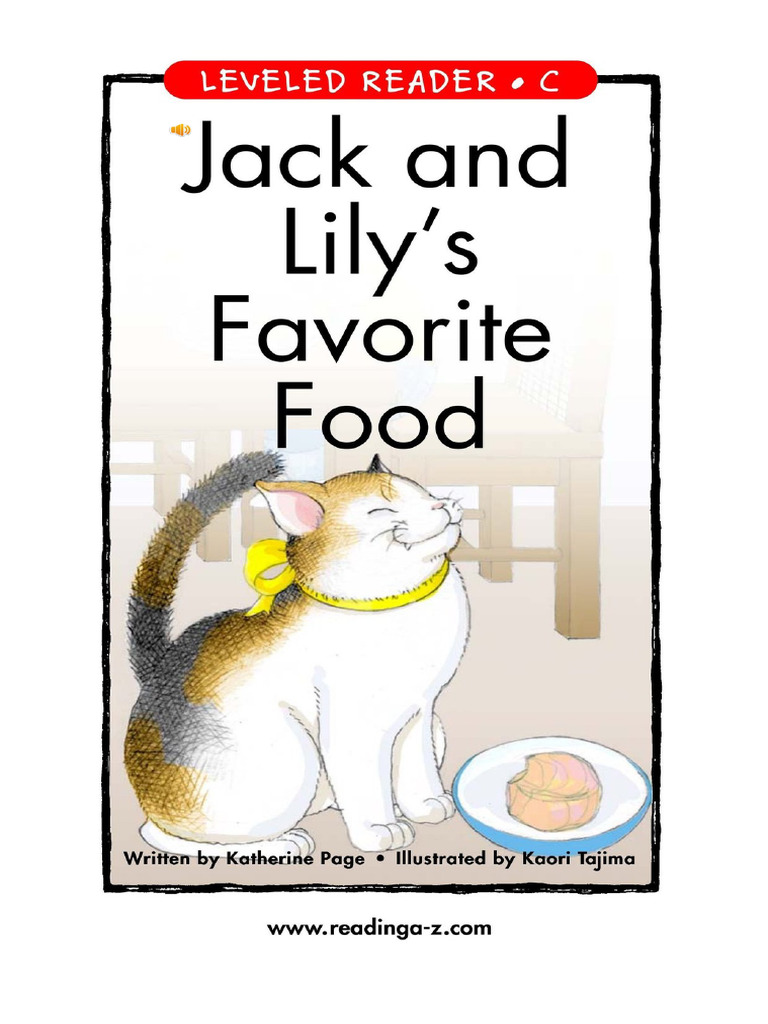 Jack and Lily' S Favorite Food | PDF