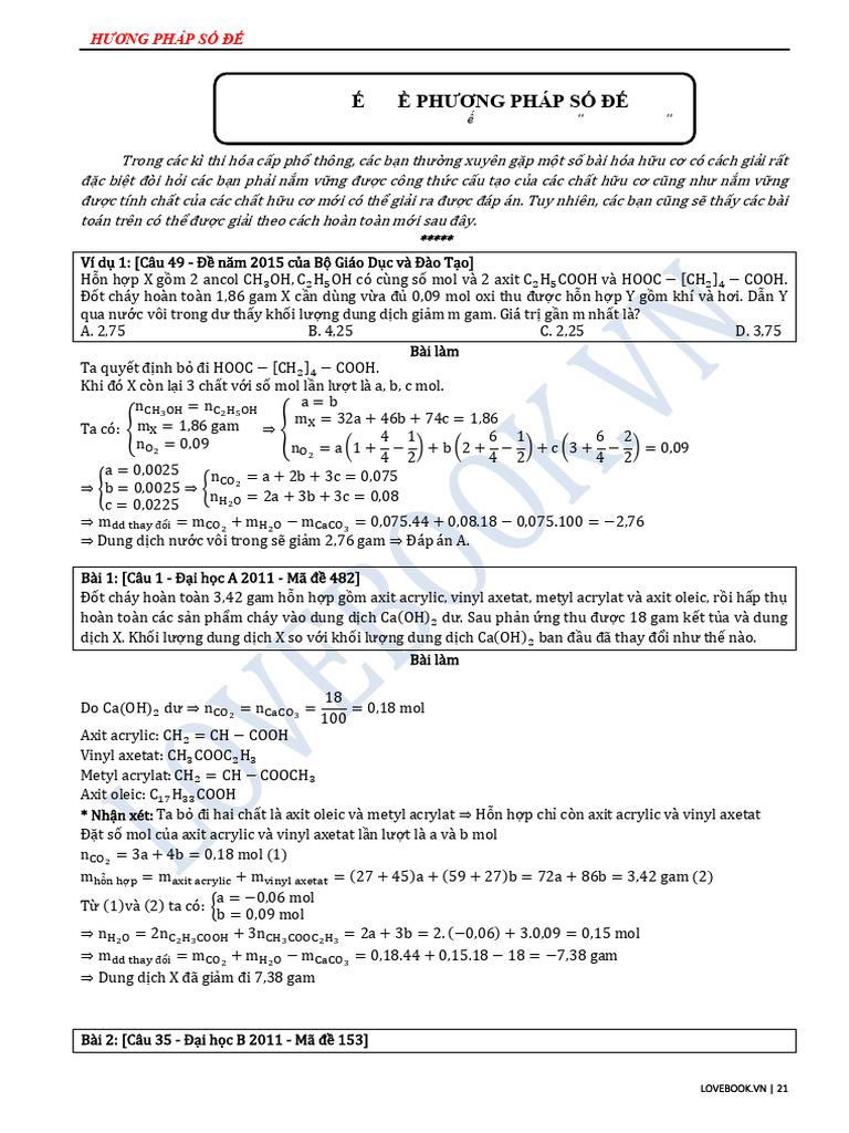 Hoa PHNG Phap S DM THN Thanh | PDF