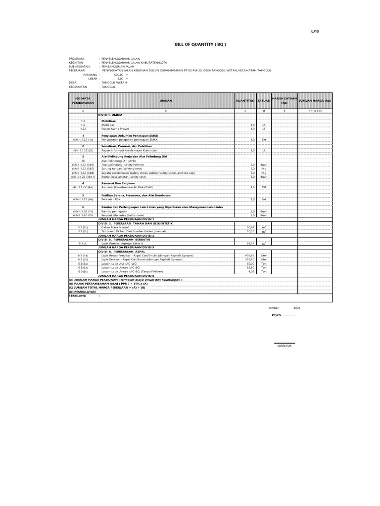 Rab Bqlj13 | PDF