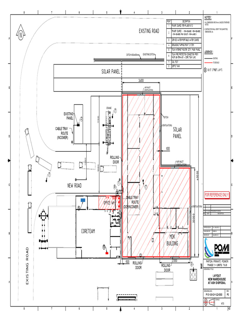 Layout for Ash Disposal Warehouse | PDF