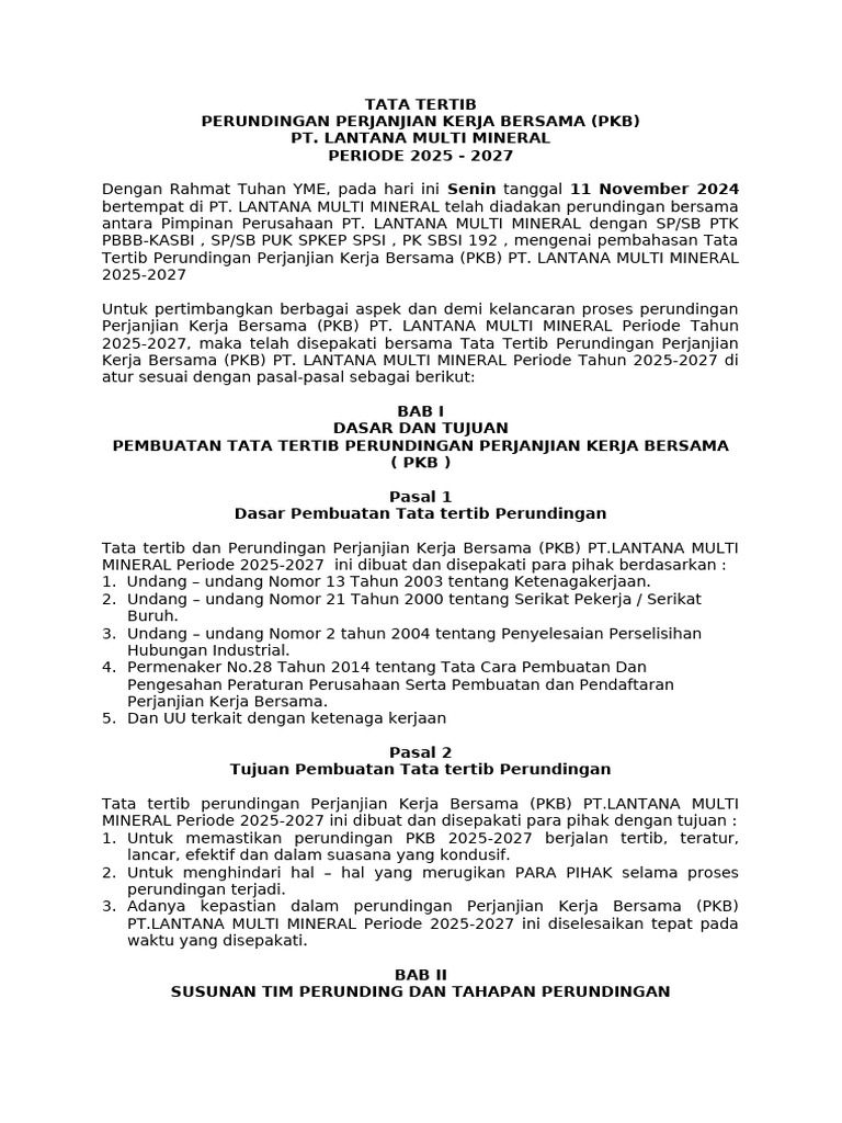 TATA TERTIB 15 Nov 2024 | PDF