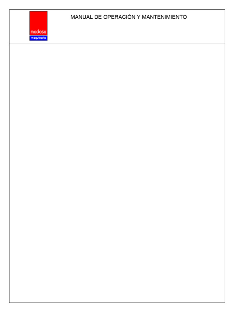 Manual de operaci n y mantenimiento v6 i ultima version pdf bomba