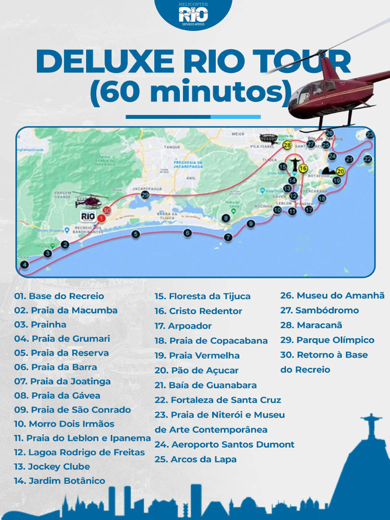 Helicopter Rio - Roteiro de Voo | PDF