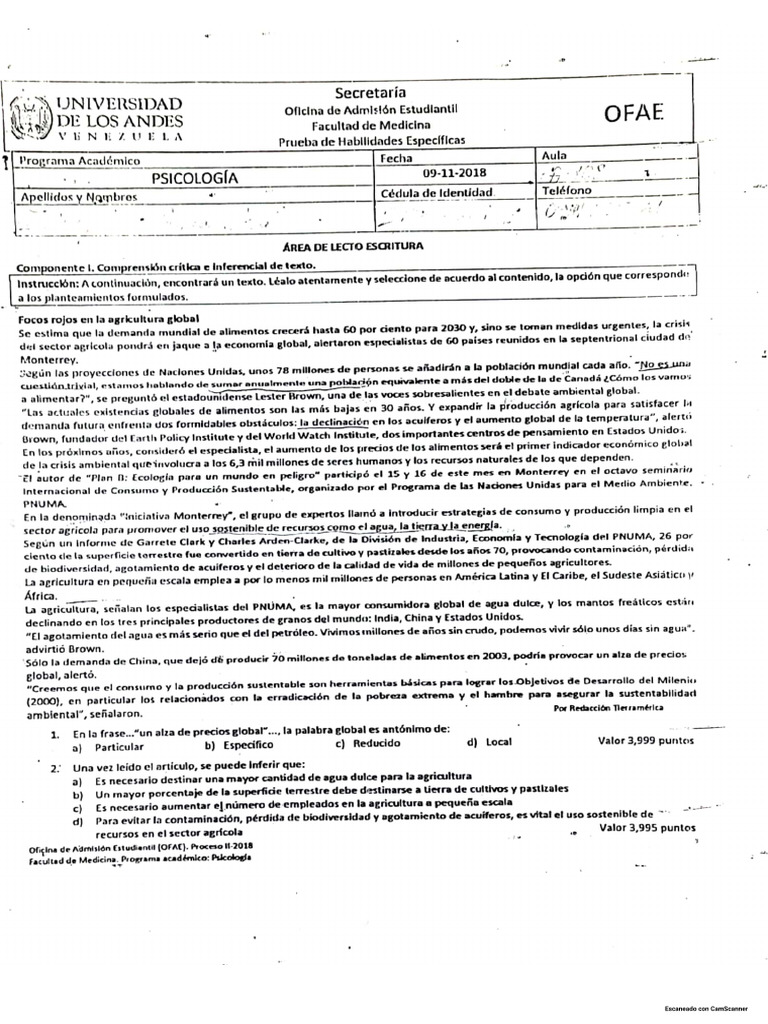 Modelo de Prueba | PDF