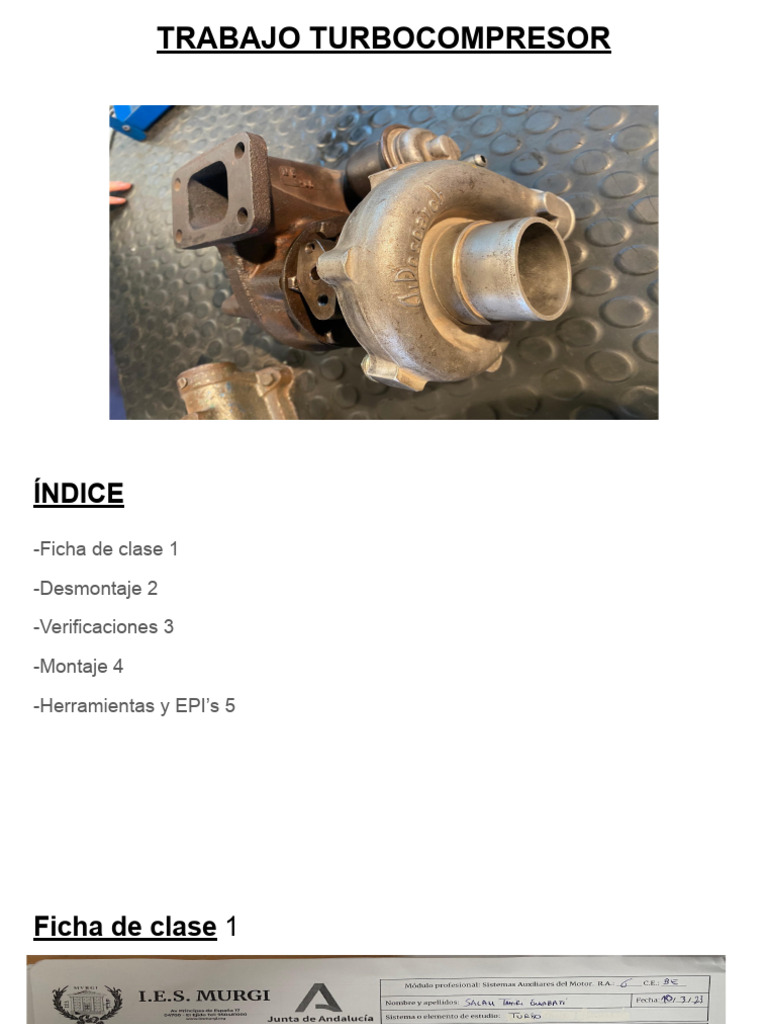 Turbo 2.0 | PDF | Turbocompresor | Ingeniería mecánica