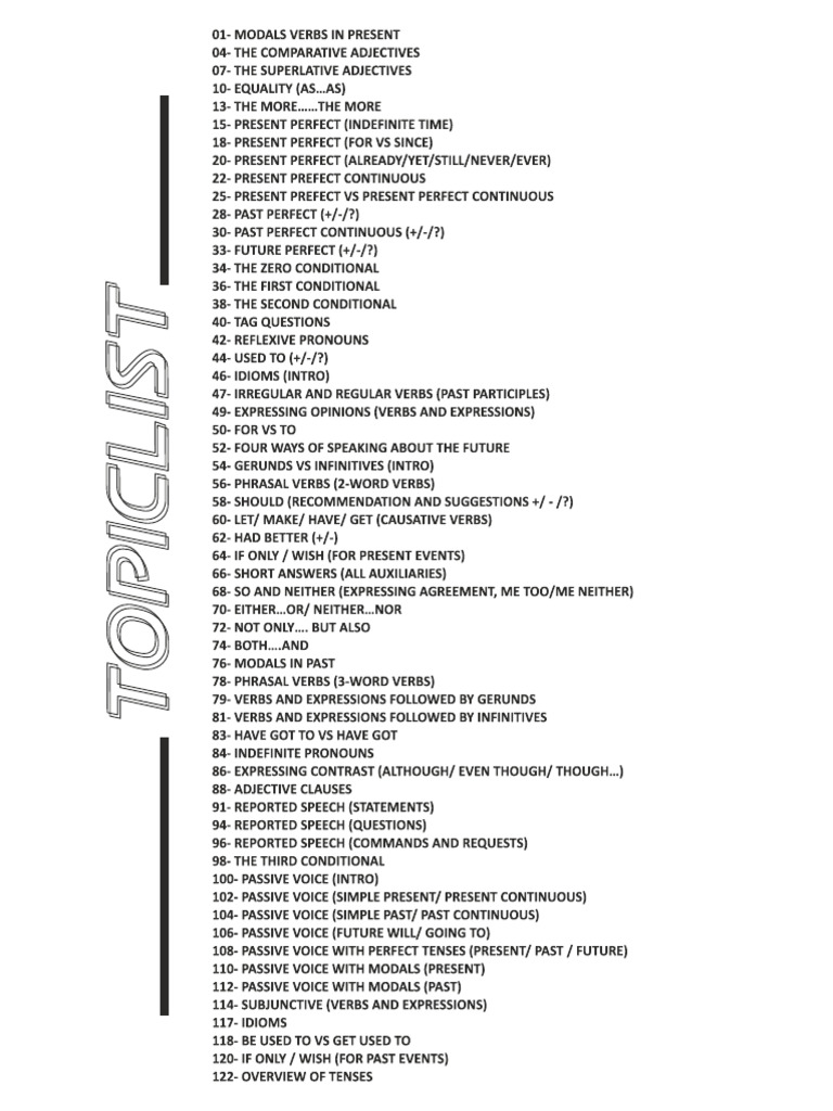 Master Book | PDF