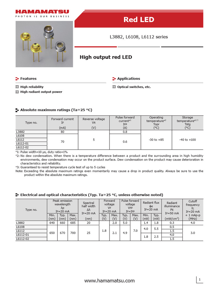 l3882 Etc Kled1028e | PDF | Light Emitting Diode | Materials Science