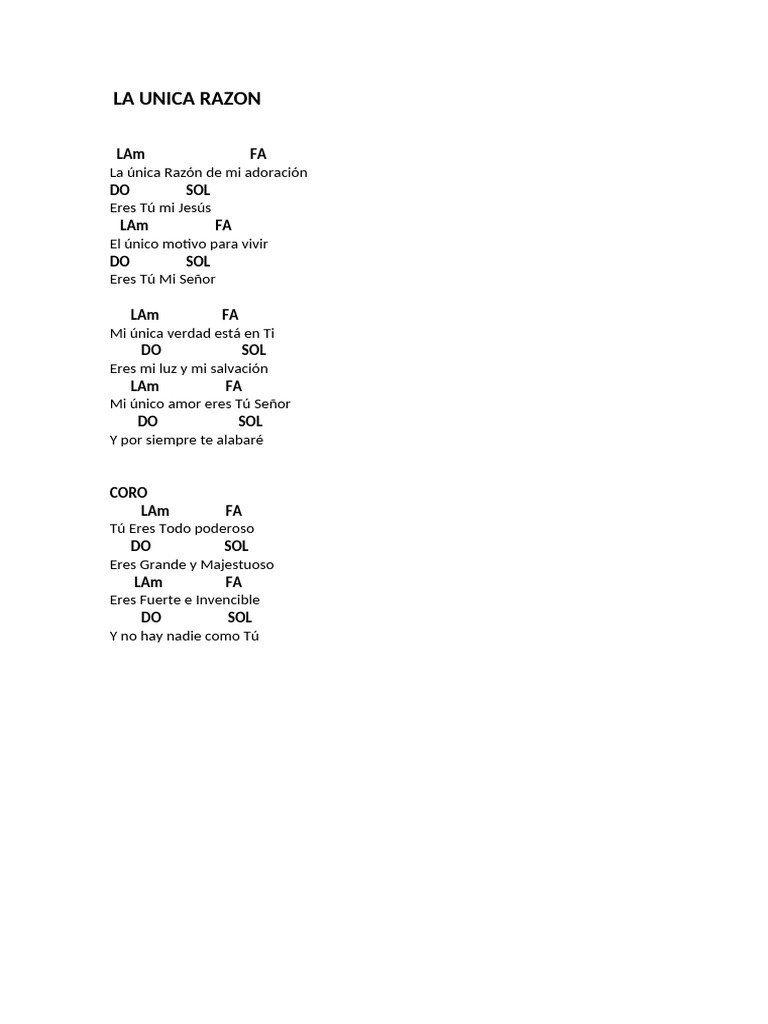 Adoración a Jesús: Letra y Mensaje | PDF