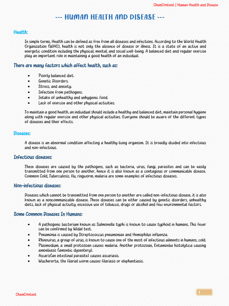 Understanding Human Health and Disease | PDF | Immune System | Antibody