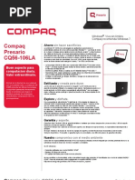 Download Especificaciones Compaq CQ56-106LA by Jos Roa SN79528905 doc pdf