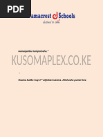 Uandishi Wa Ripoti | PDF