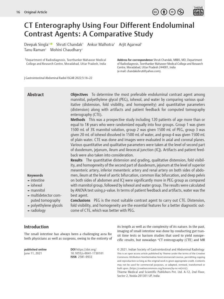 s-0041-1730101 - Manitol Solúvel | PDF | Gastrointestinal Tract | Ct Scan