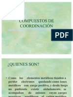 COMPLEJOS de coordinacion