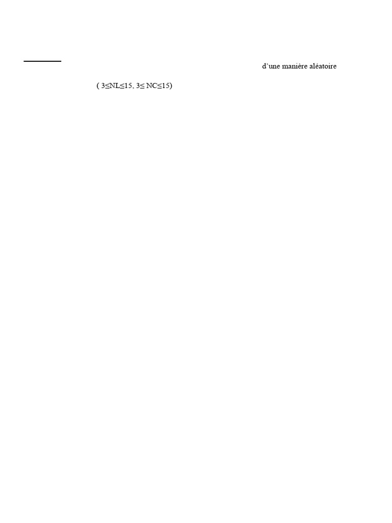 Exercice Python sur les Matrices | PDF | Méthodes et références ...