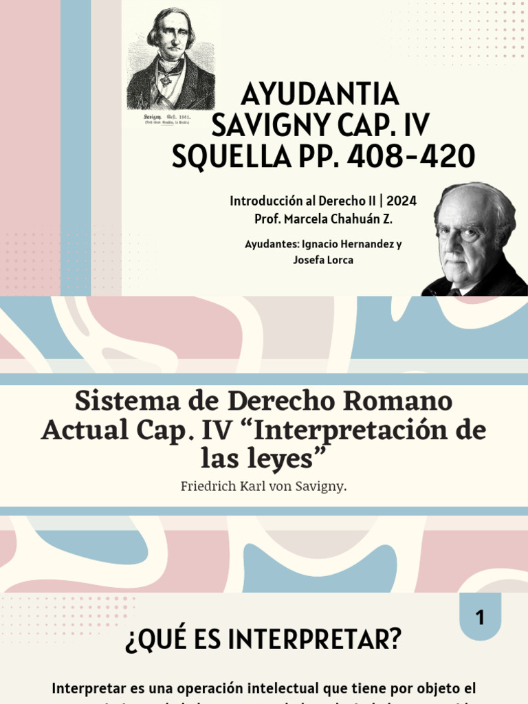 Ayudant A Savigny y Squella PDF | PDF | Justicia | Crimen y violencia