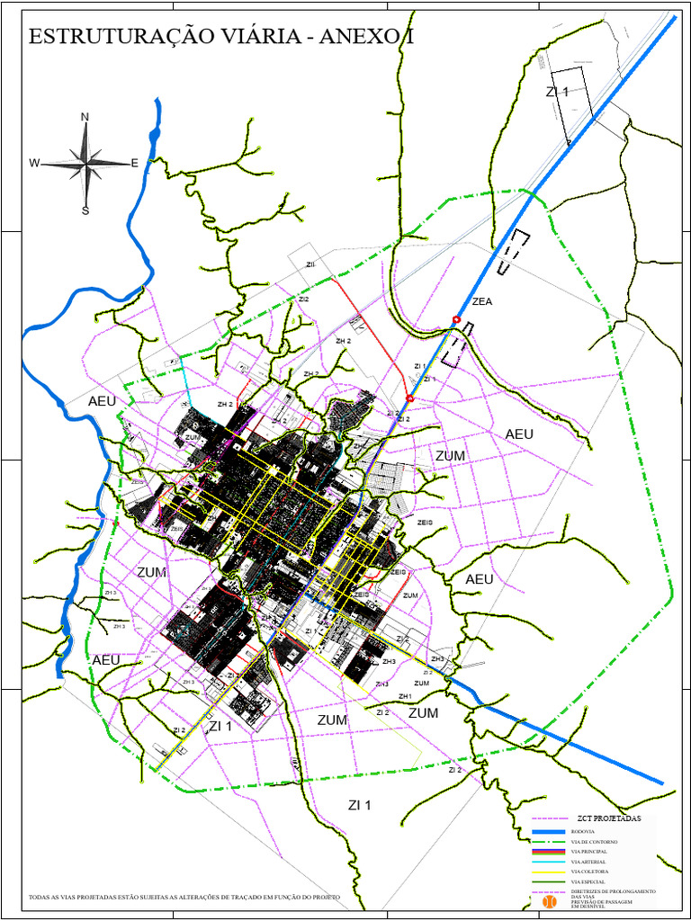 LC 415 - 2023 - Anexo 01 - Mapa Viário | PDF