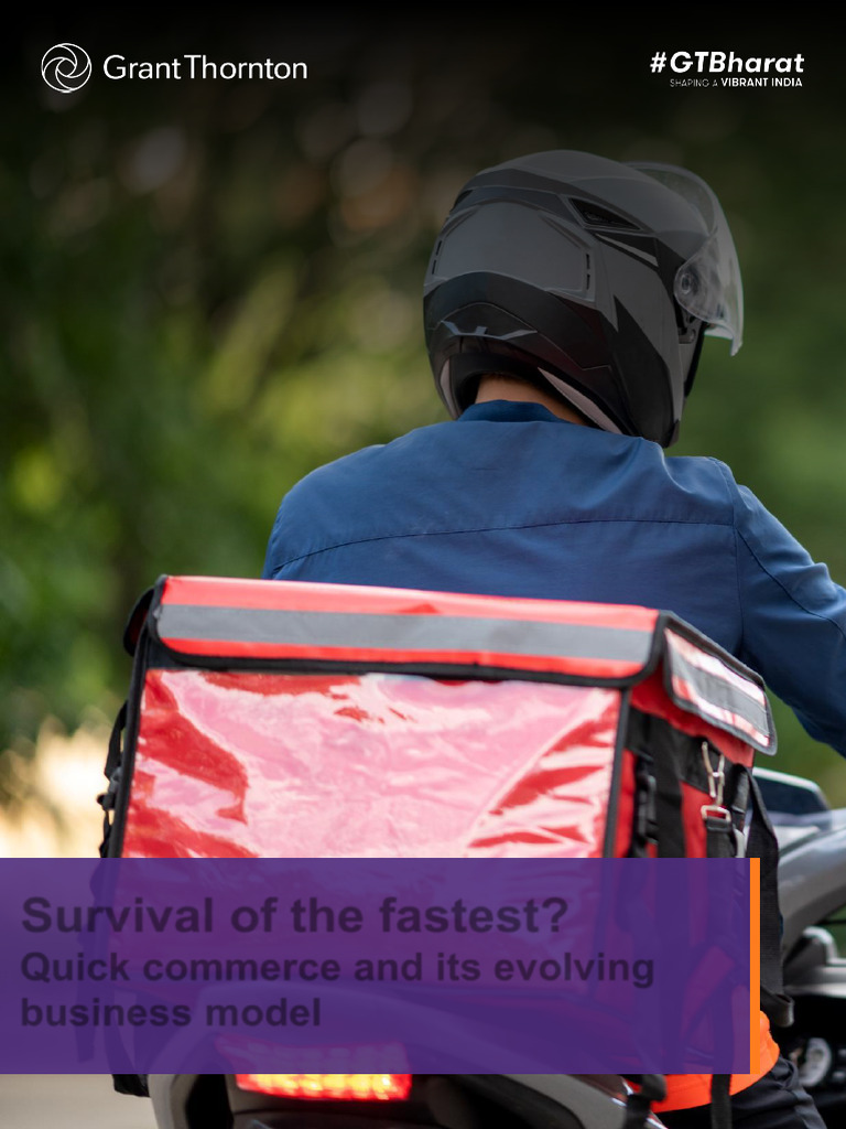 Quick Commerce Report Pdf Retail Convenience Store