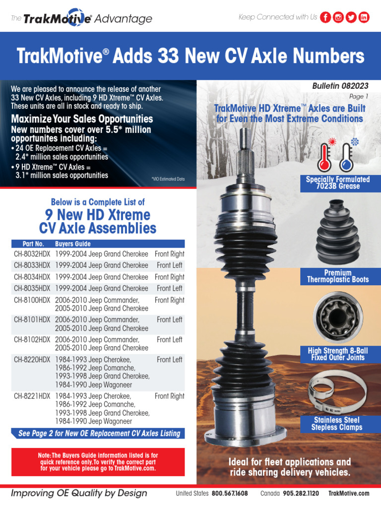 Elemento Di Trasmissione Trakmotive 90-0004 - Lunghezza 1757 Mm - Foto 8