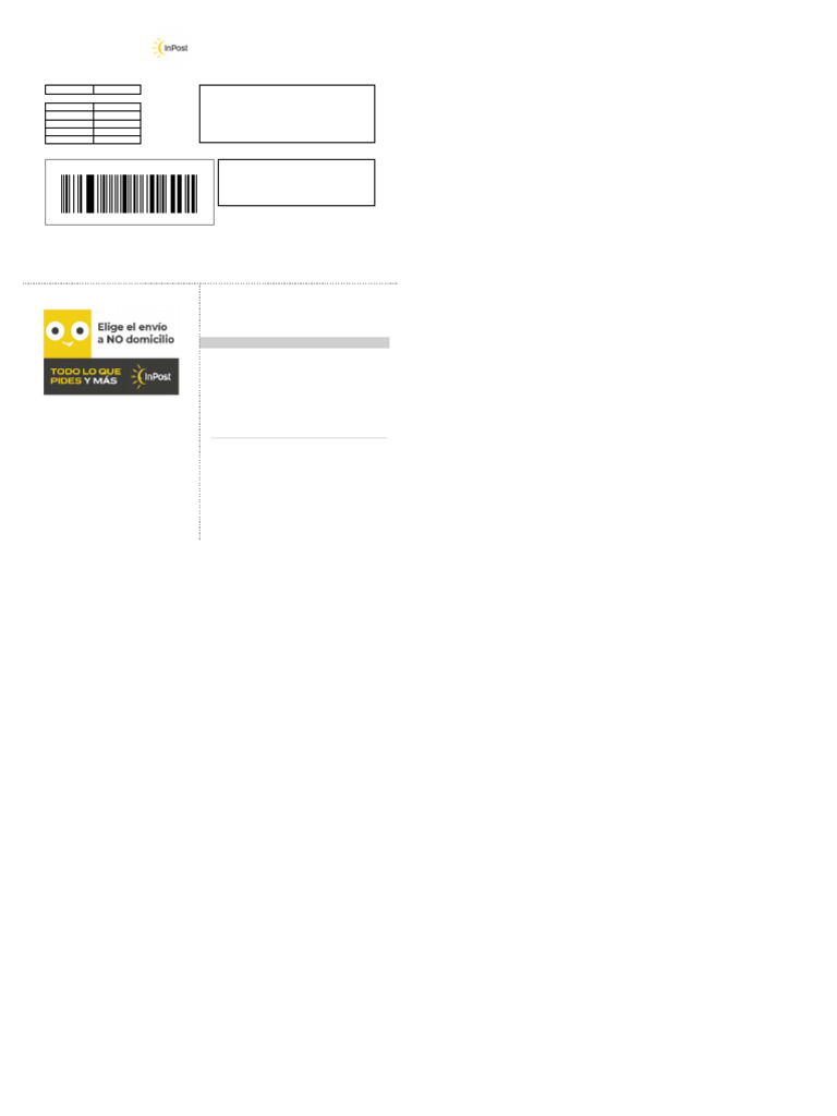 Cómo descargar etiqueta Vinted en InPost | PDF
