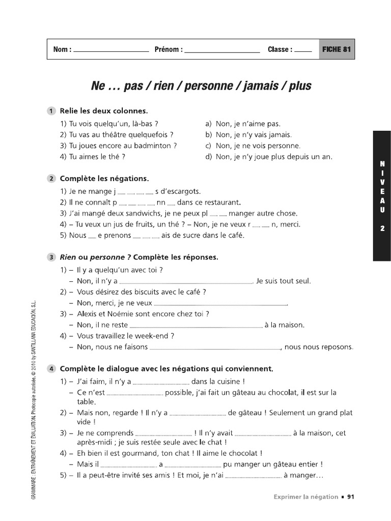 Rien Personne | PDF