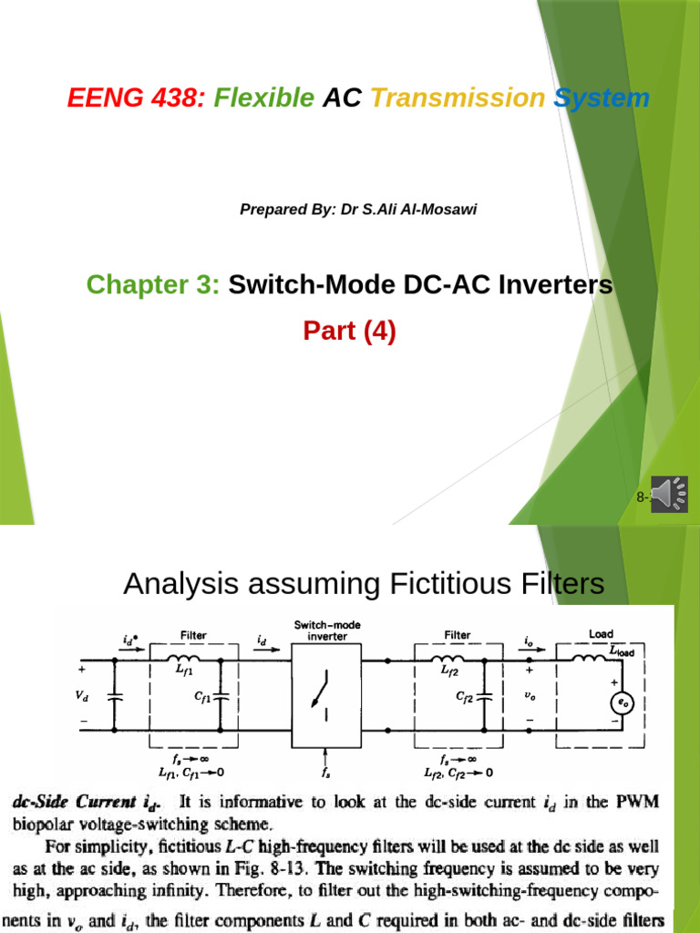 Switch-Mode Inverters: AC-DC Analysis | PDF