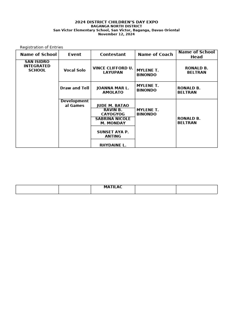 Registration Form Pdf
