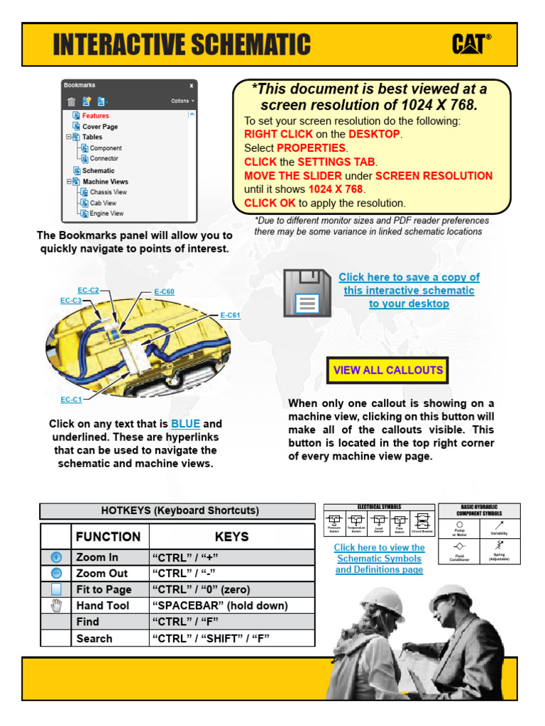 Schematic Symbols and Definitions Guide | PDF | Electrical Connector ...