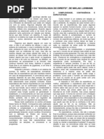 Resumo Do Cap 2 - Da Sociologia Do Direito, De Niklas Luhuman