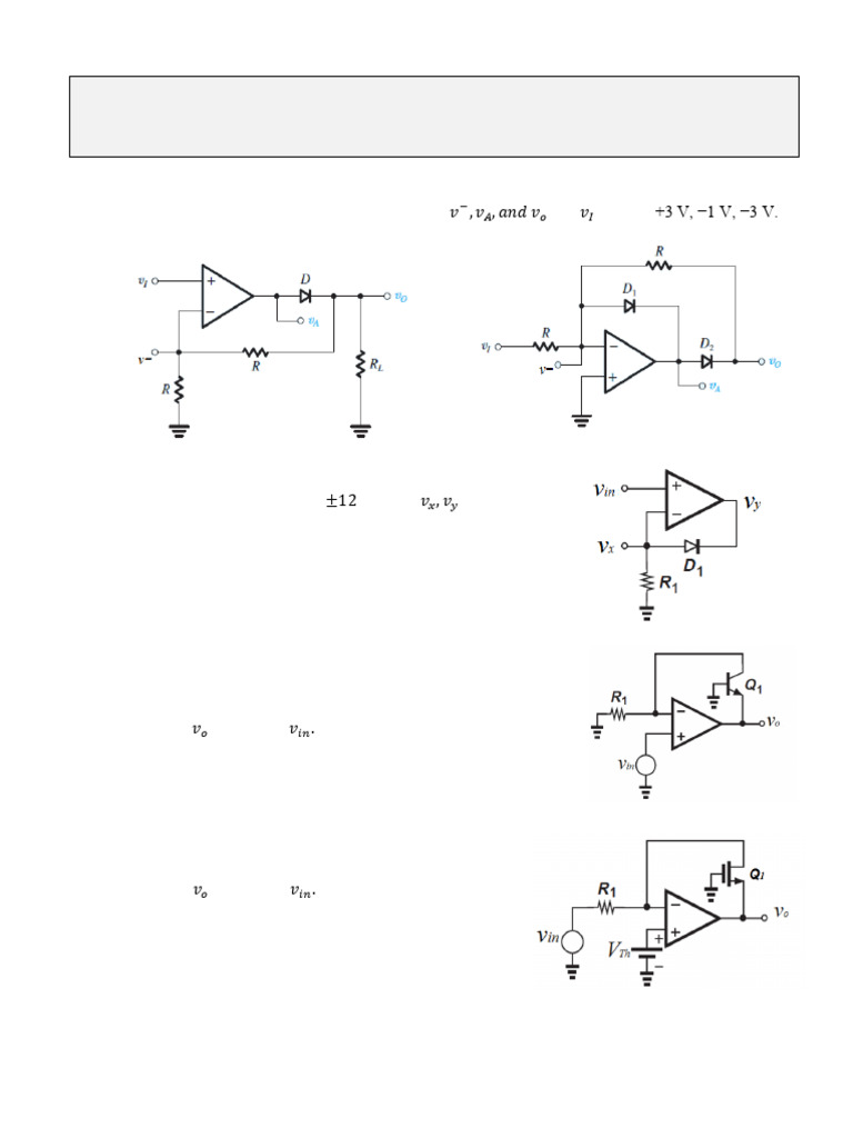 Sheet 7 EE 322 | PDF | Teaching Methods & Materials | Technology ...
