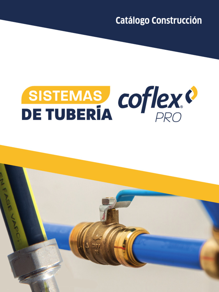 Catálogo Coflex 2025: Tuberías y Conexiones | PDF | Tubería (transporte ...