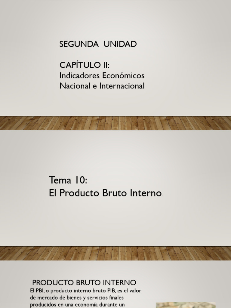 5 Problemas Actuales de La Economia 3 Conta | PDF | Producto Interno ...