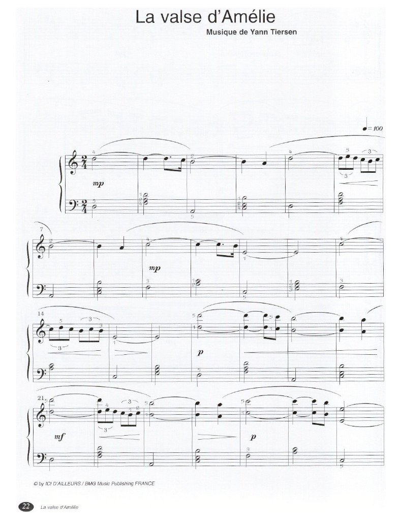 La Valse D Amélie Orchestra Version