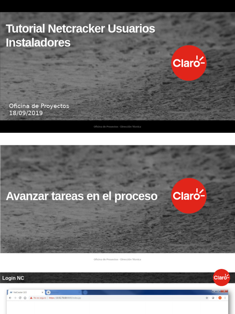 Tutorial de Netcracker para Usuarios | PDF
