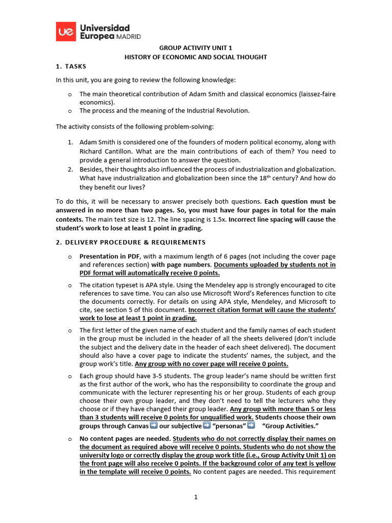 Group+Activity+Unit+1 | PDF | Plagiarism | Apa Style