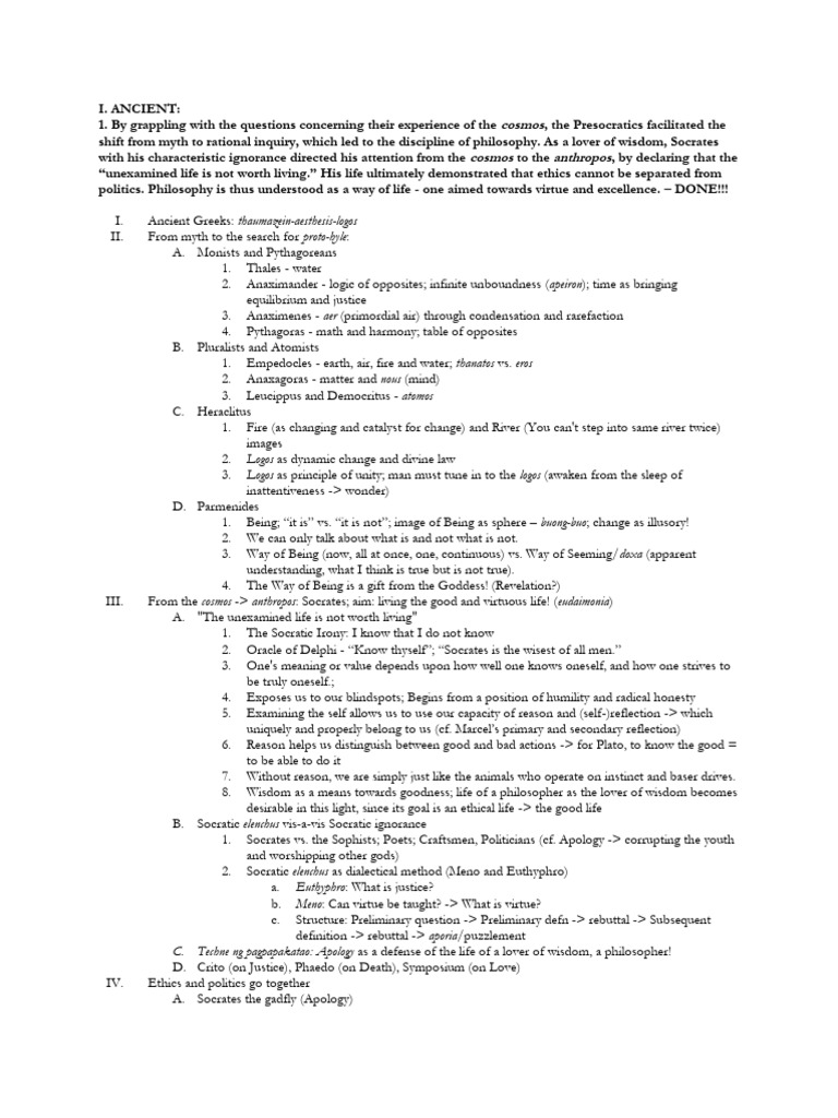 Ancient Pdf Socrates Ancient Philosophy