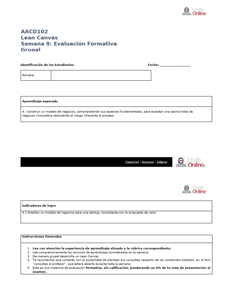 Aacd102 s9 Entregable | PDF | Evaluación | Business