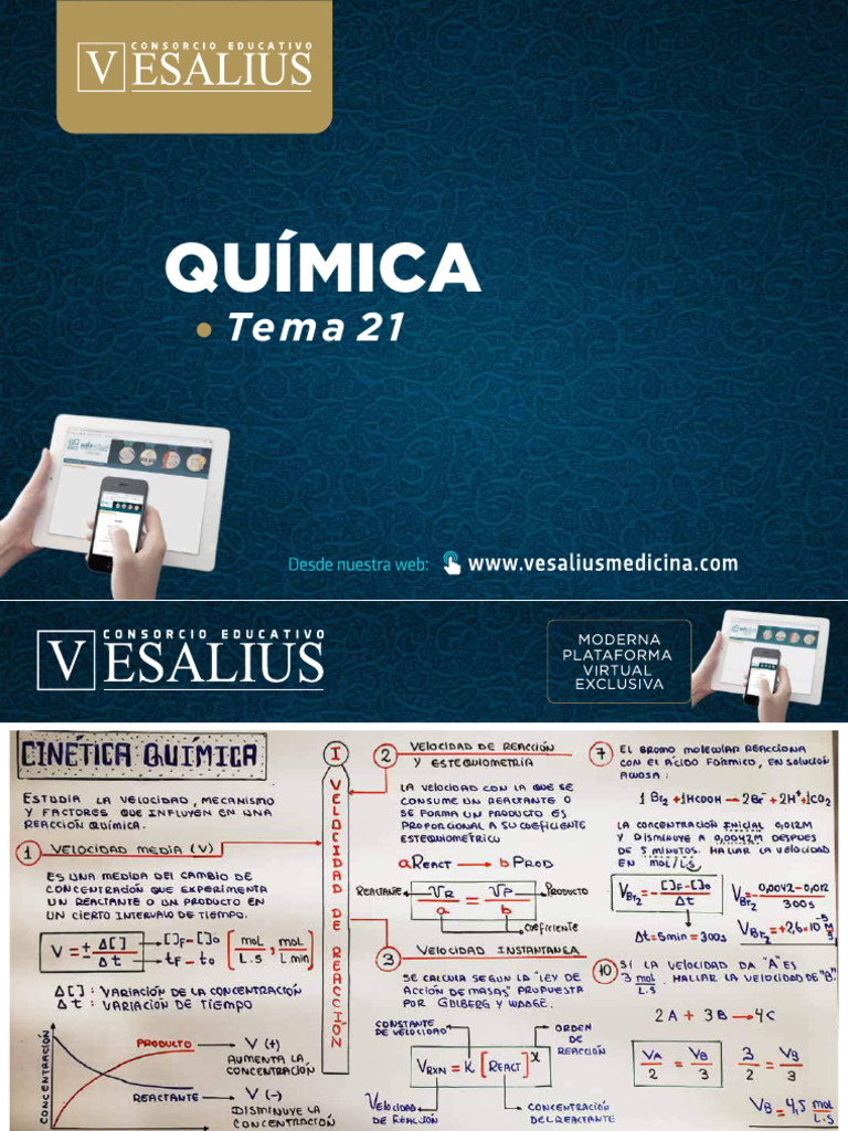 VESALIUS - Quimica - Pizarra - TEMA 21-Comprimido | PDF