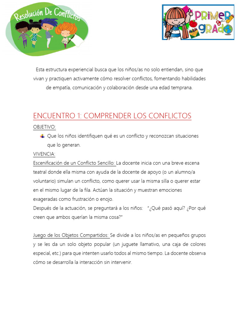 Resolucion de Conflictos | PDF | Las emociones