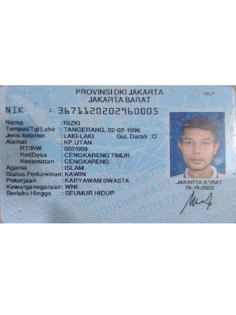 KTP Rizki | PDF