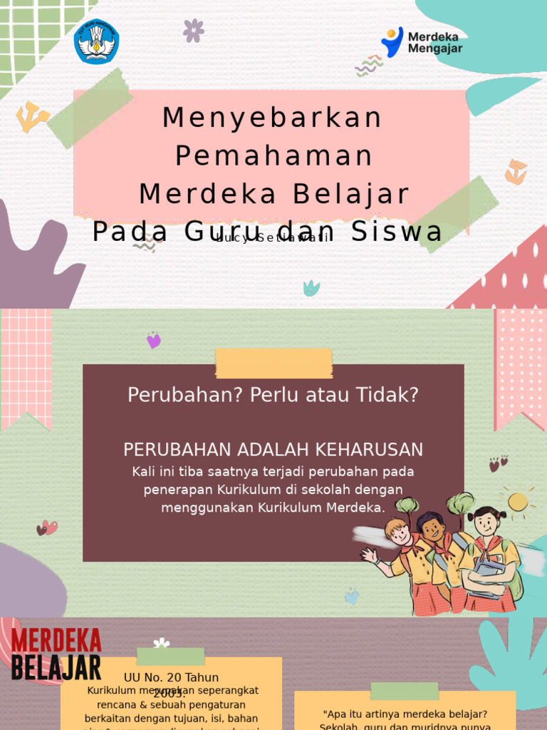 Aksi Nyata Merdeka Belajar | PDF | Karier & Perkembangan