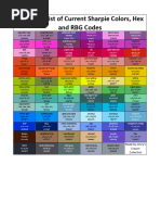 Stabilo Highlighter Color Codes | PDF