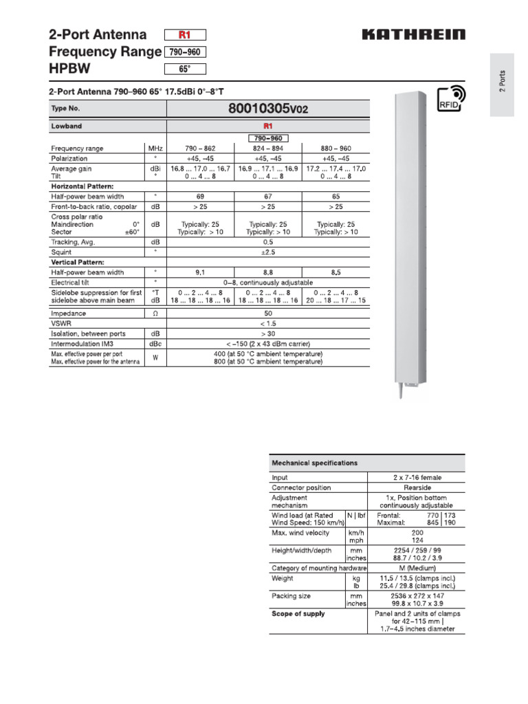 80010305V02 X | PDF