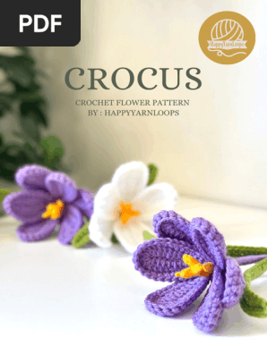 Crocus Flower Pattern