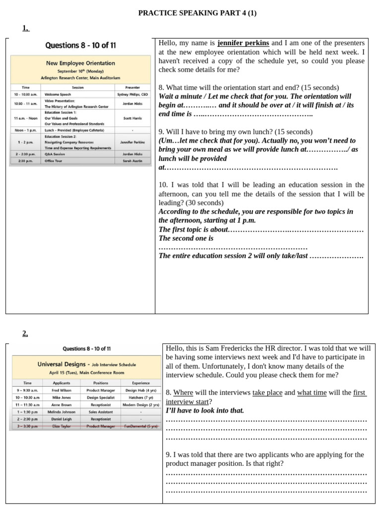 L1 - 3 Practice Part 4 | PDF | Career & Growth